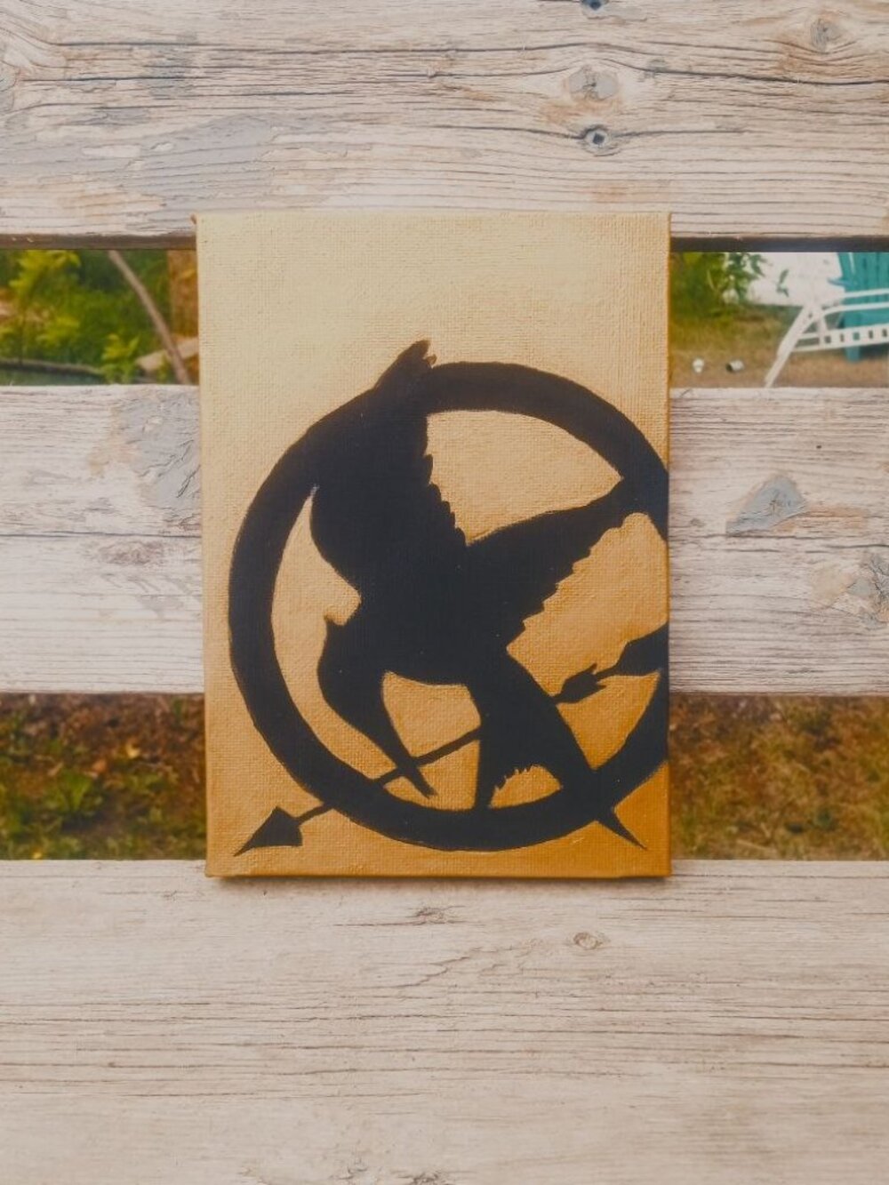 Mockingjay (Hunger Games Inspired Art)
